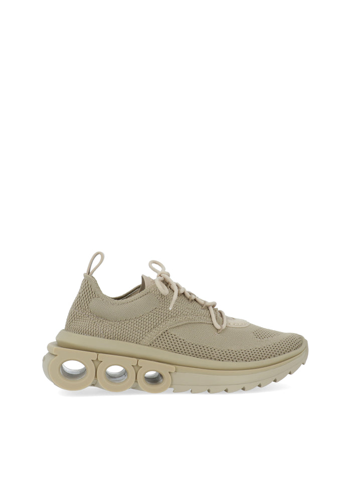 Ferragamo Sneakers suela Gancini para mujer FRG-ZDNIMAKN