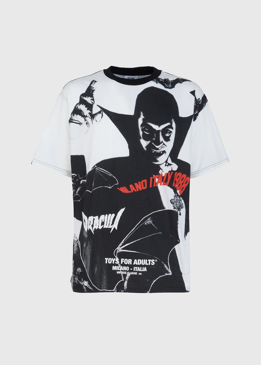 GCDS T-shirt Drácula GCD-M2314DR1