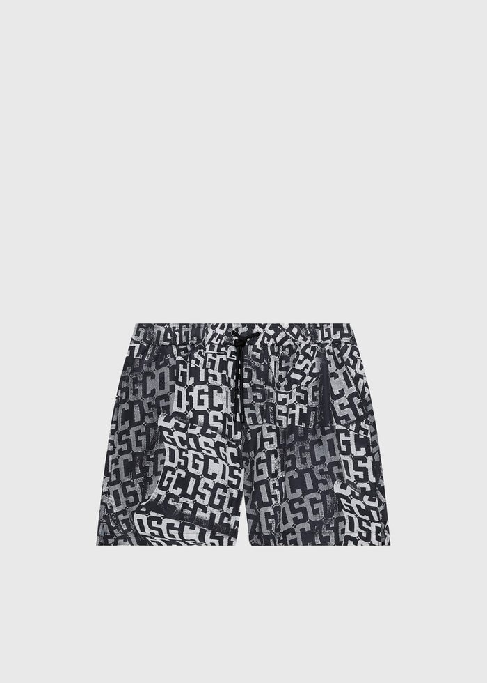 GCDS Shorts de baño GCD-M3901AW2