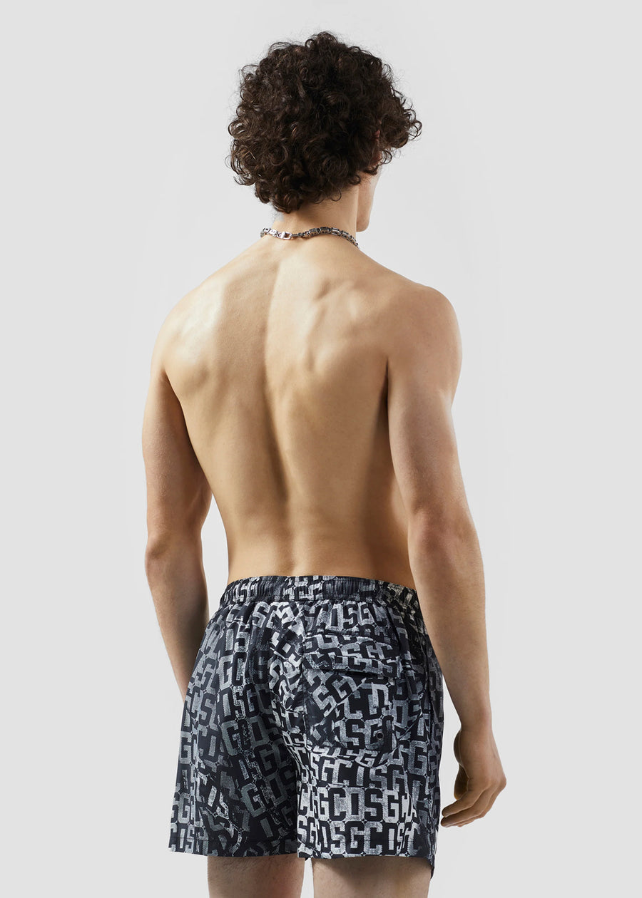 GCDS Shorts de baño GCD-M3901AW2