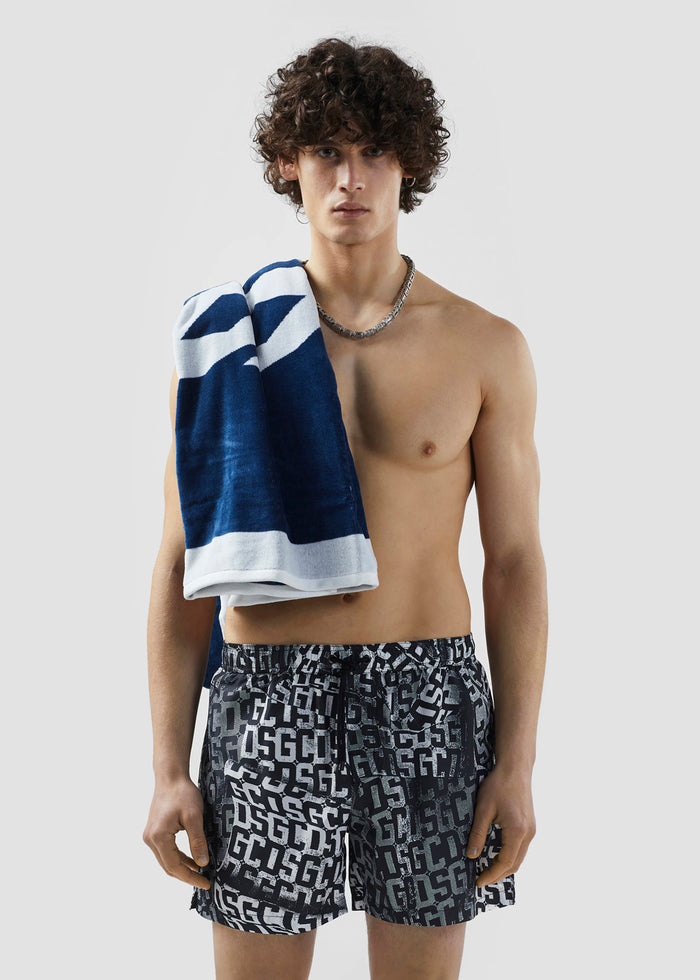 GCDS Shorts de baño GCD-M3901AW2