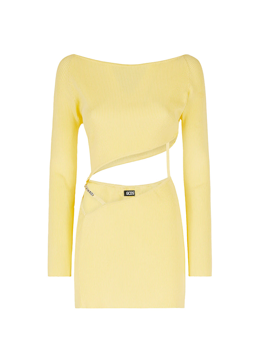 GCDS Vestido cut out GCD-W1002KB7