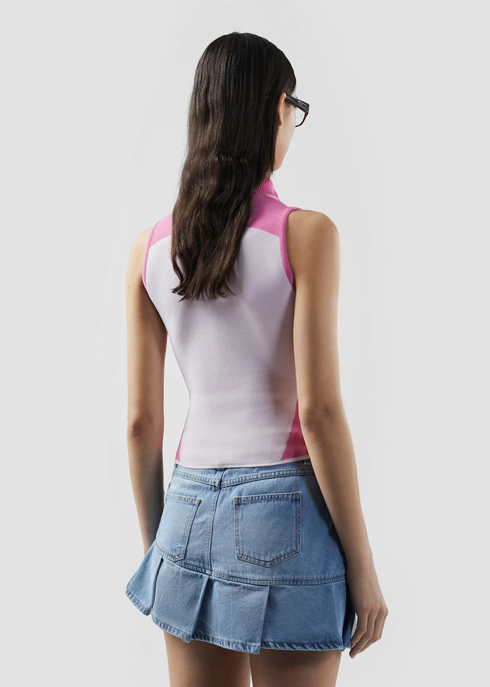 GCDS Chaleco de punto GCD-W2101KH7