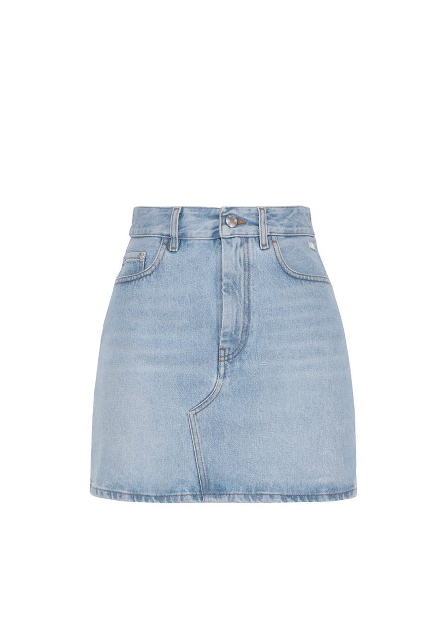 GCDS Falda denim GCD-W2302DA0