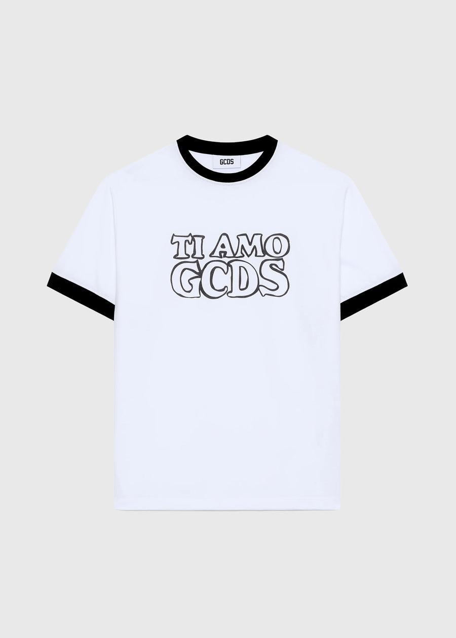 GCDS T-Shirt "Ti Amo" GCD-W2327JF1
