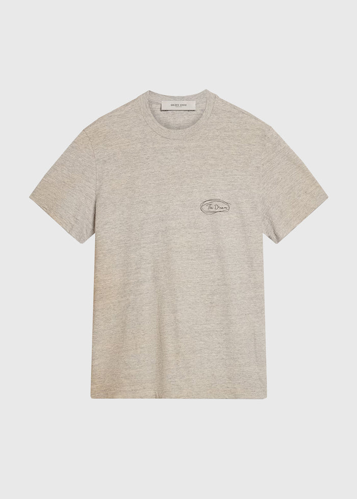 Golden Goose T-Shirt para hombre con estampado GLG-GMP01220