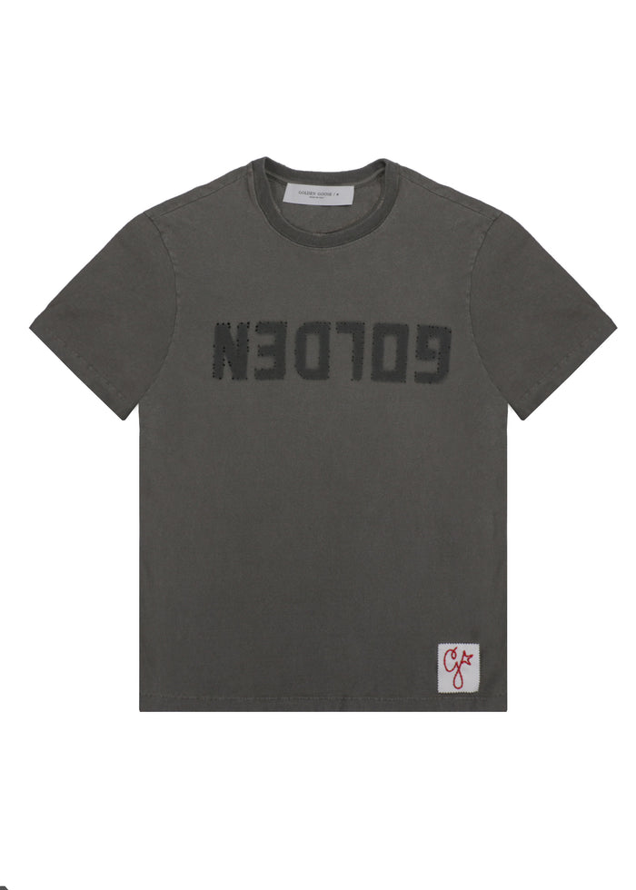 Golden Goose T-Shirt para hombre con estampado GLG-GMP01220
