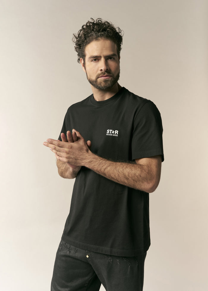 Golden Goose T-Shirt para hombre con estampado GLG-GMP01220