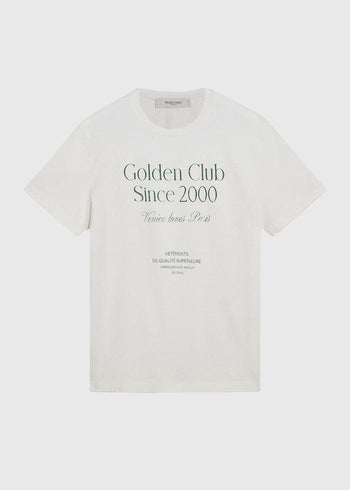 Golden Goose T-Shirt para hombre con estampado GLG-GMP01220