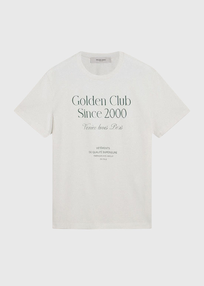 Golden Goose T-Shirt para hombre con estampado GLG-GMP01220