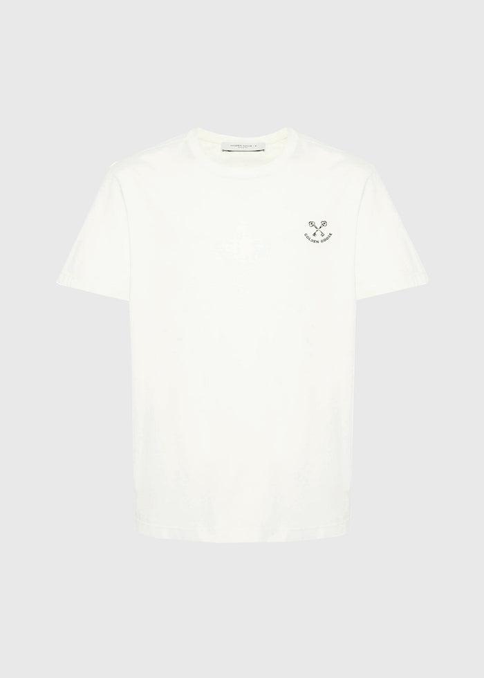 Golden Goose T-Shirt para hombre con estampado GLG-GMP01220