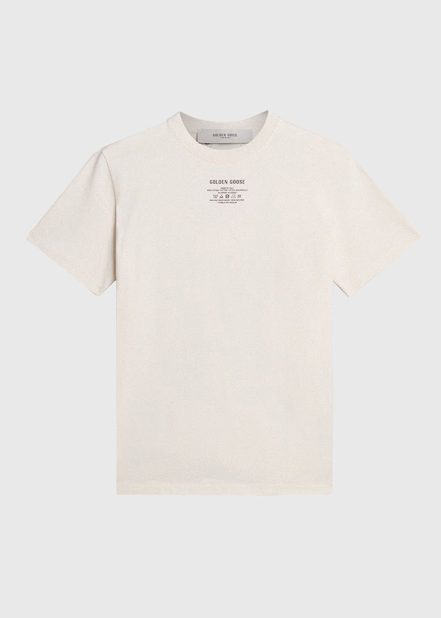 Golden Goose T-Shirt para hombre con estampado GLG-GMP01220