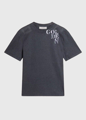 Golden Goose T-Shirt para hombre con estampado GLG-GMP01220