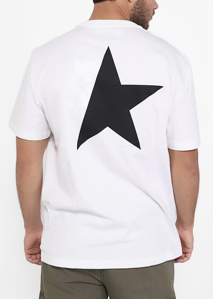 Golden Goose T-Shirt para hombre con estampado GLG-GMP01220