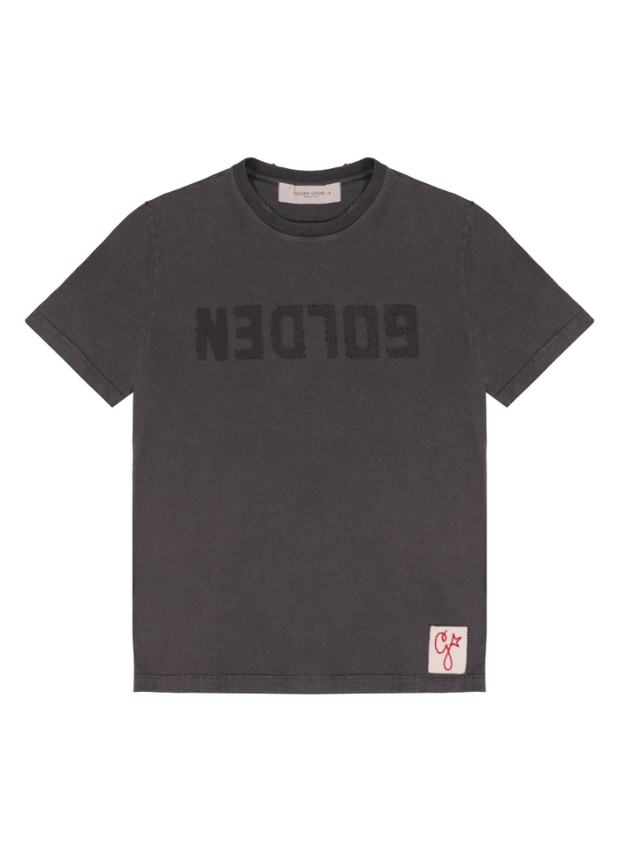 Golden Goose T-Shirt para hombre con estampado GLG-GMP01220
