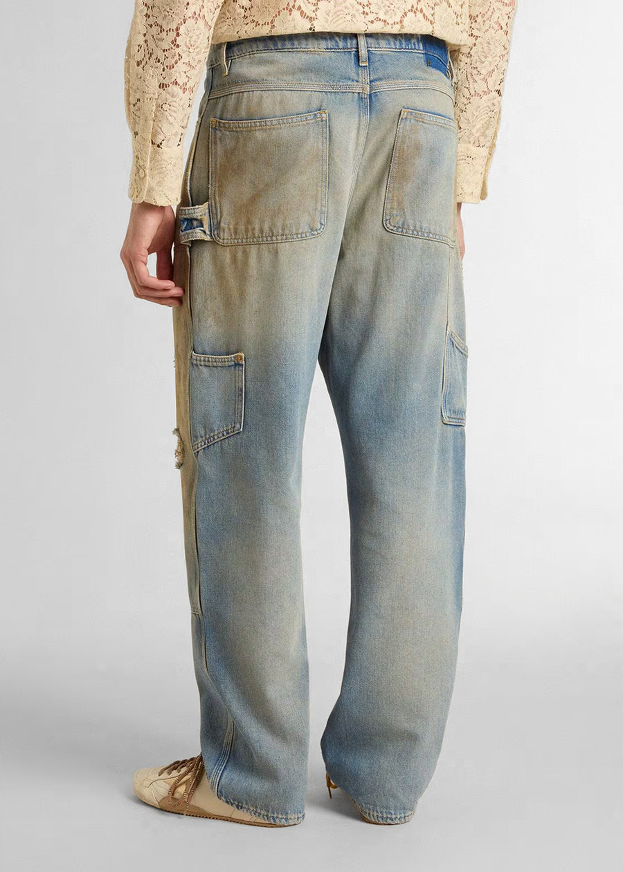 Golden Goose Pantalón Desgastado GLG-GMP01942