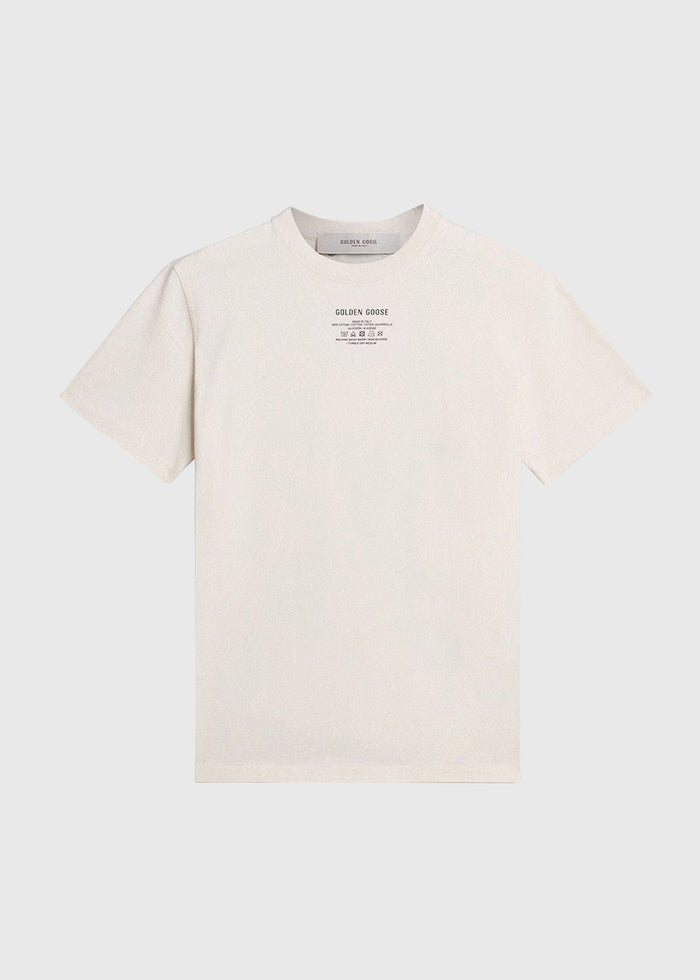 Golden Goose T-Shirt para mujer con estampado GLG-GWP01220