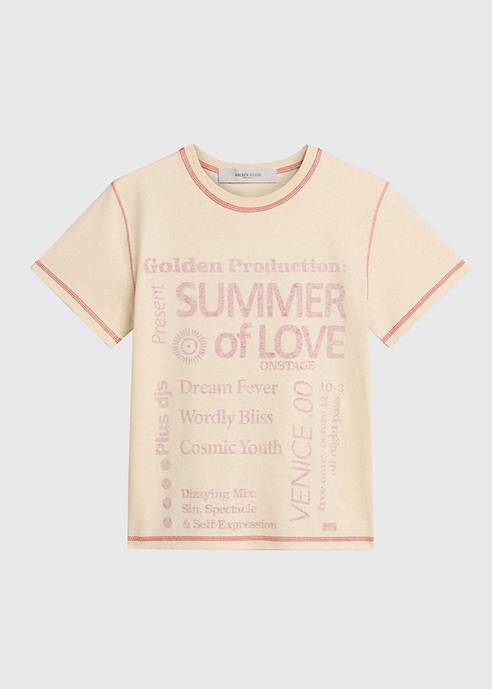 Golden Goose T-Shirt estampada GLG-GWP02008