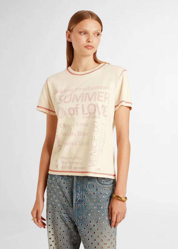 Golden Goose T-Shirt estampada GLG-GWP02008