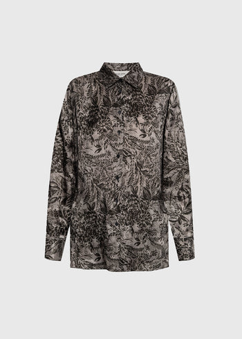 Golden Goose Camisa Oversize Estampada GLG-GWP02263