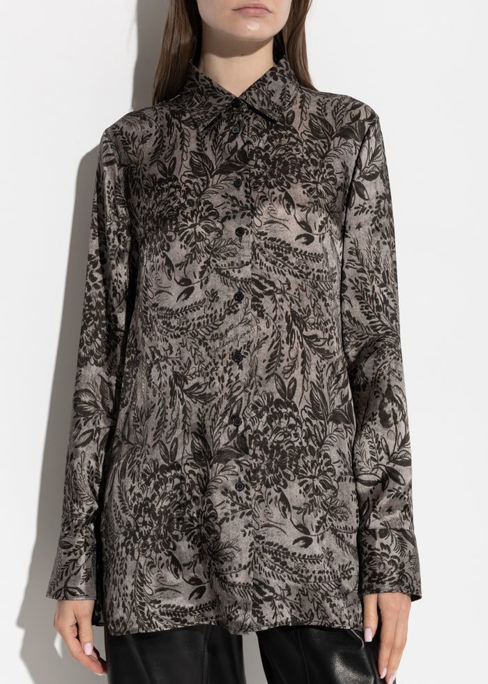 Golden Goose Camisa Oversize Estampada GLG-GWP02263