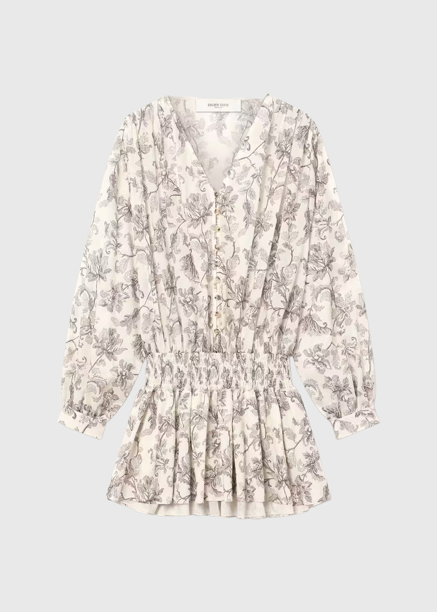 Golden Goose Vestido estampado GLG-GWP02597