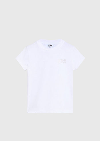 Golden Goose T-Shirt para kids con estampado GLG-P01273