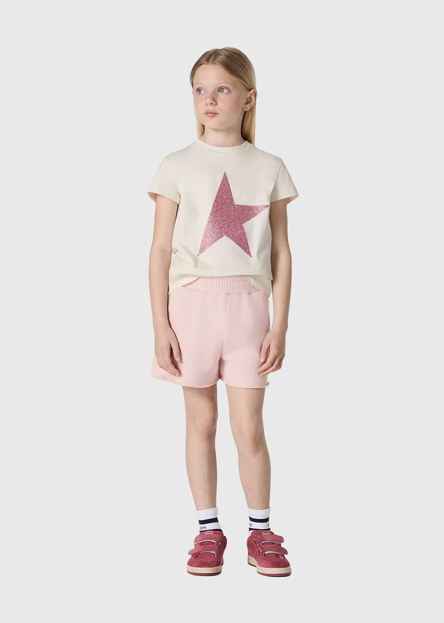 Golden Goose T-Shirt para kids con estampado GLG-P01273