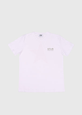 Golden Goose T-Shirt para kids con estampado GLG-P01273