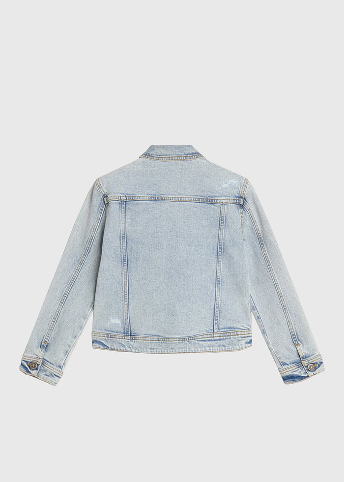 Golden Goose Chamarra denim Kids GLG-P02212