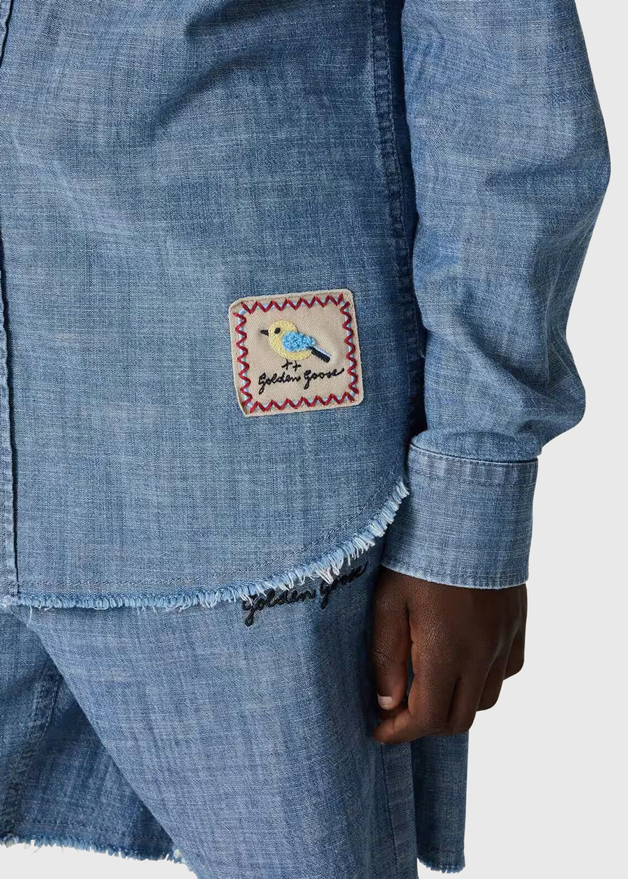 Golden Goose Camisa Kids GLG-P02621