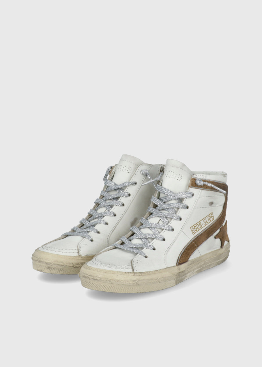 Golden Goose Sneakers altos Slide para mujer GLG-ZDSLIDE