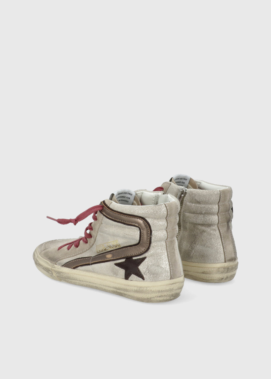 Golden Goose Sneakers altos Slide para mujer GLG-ZDSLIDE