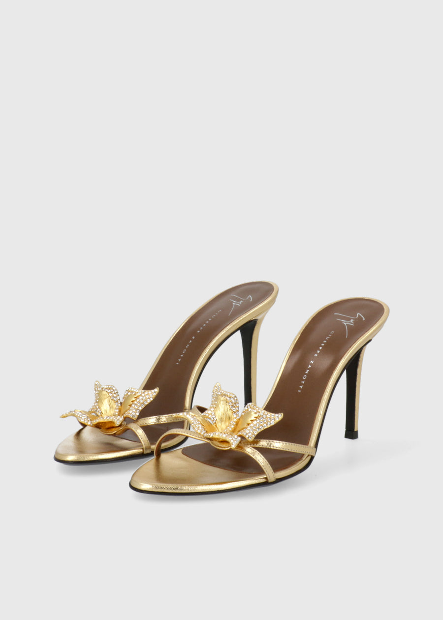 Giuseppe Zanotti Mules Orquídea de Cristales GSZ-I600019