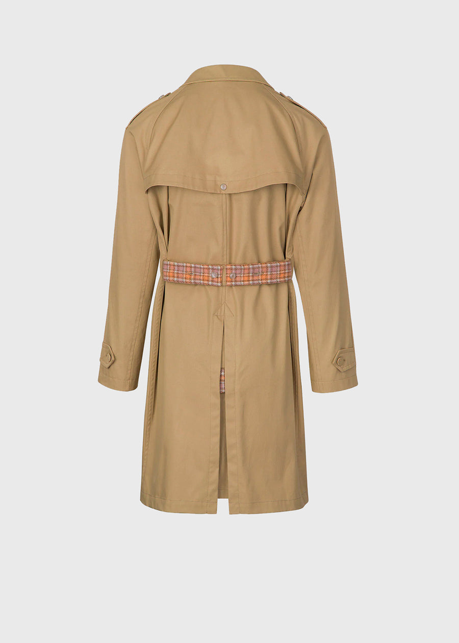 GODS TRUE CASHMERE Gabardina Clásica GTC-U2302COT