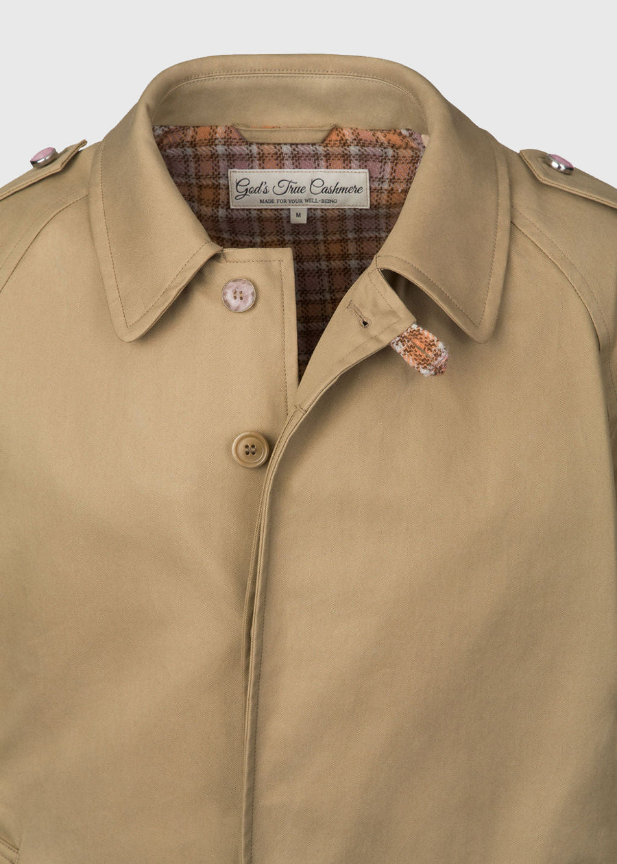 GODS TRUE CASHMERE Gabardina Clásica GTC-U2302COT