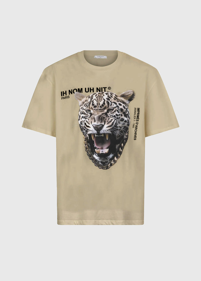 IH NOM UH NIT T-Shirt Leopard Print INM-NUW25243