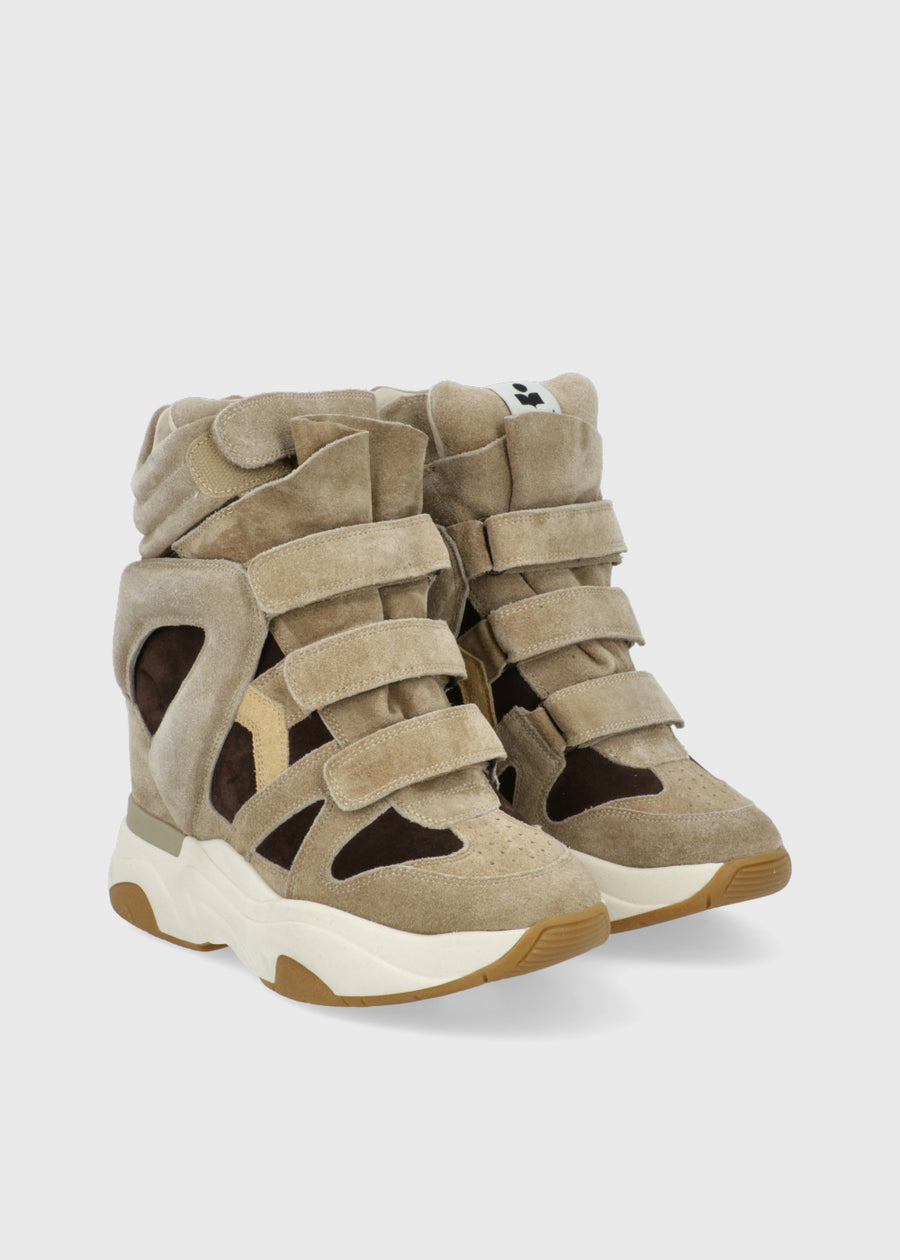 ISABEL MARANT  Senakers altas con cuña Balskee ISM-BALSKEE