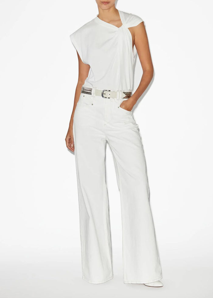 Isabel Marant Blusa nudo frontal Nayda ISM-NAYDA