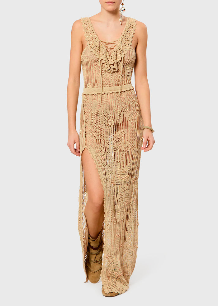 ISABEL MARANT Vestido maxi Ornella ISM-ORNELLA