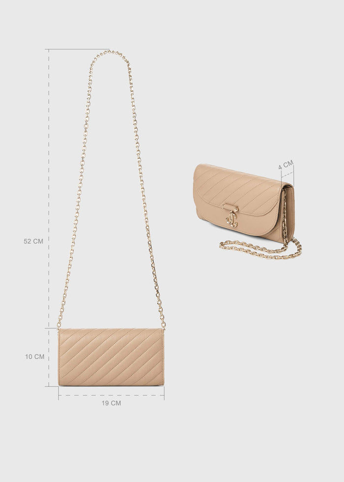 Jimmy Choo Clutch Avenue Curve Wallet JCH-AVNCURWA