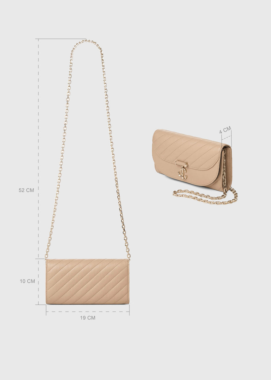 Jimmy Choo Clutch Avenue Curve Wallet JCH-AVNCURWA