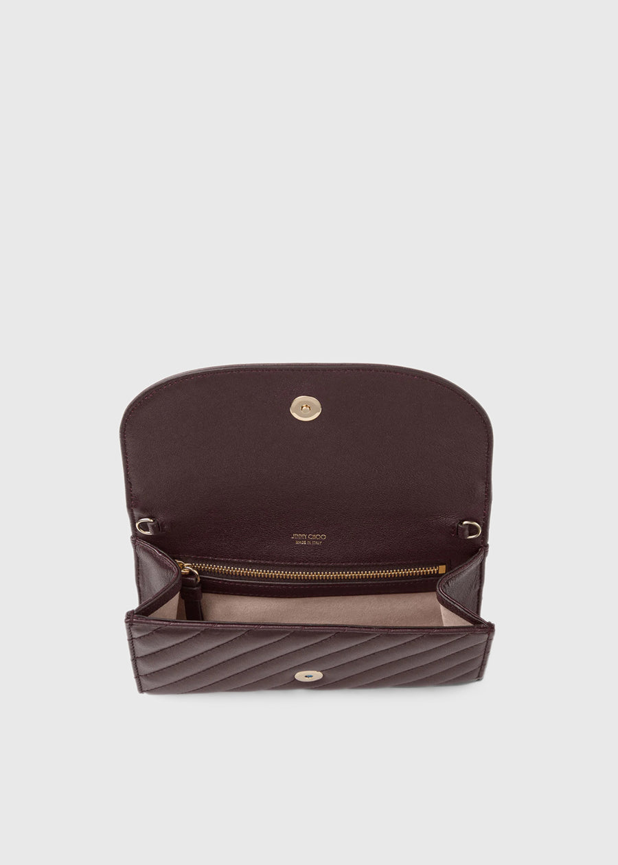 Jimmy Choo Clutch Avenue Curve Wallet JCH-AVNCURWA