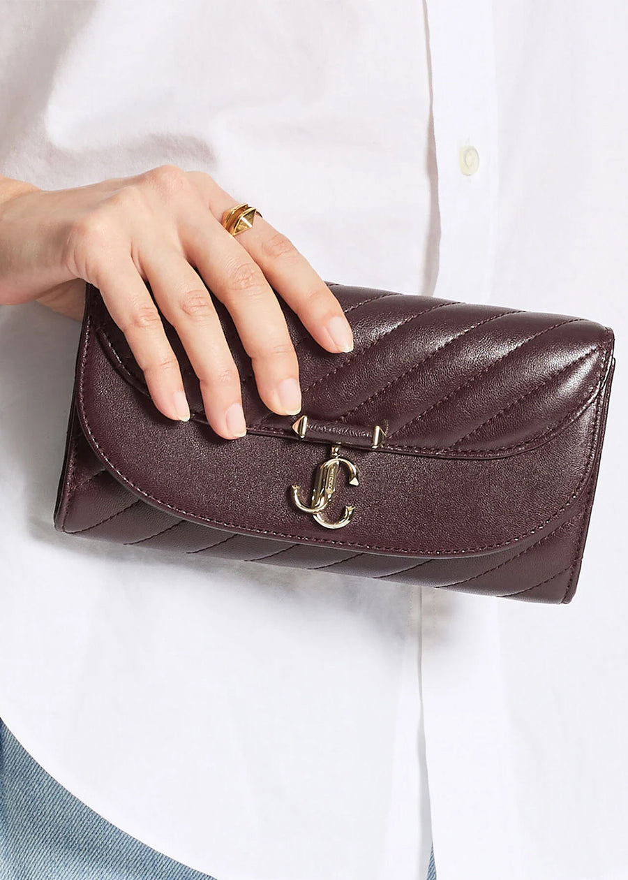 Jimmy Choo Clutch Avenue Curve Wallet JCH-AVNCURWA