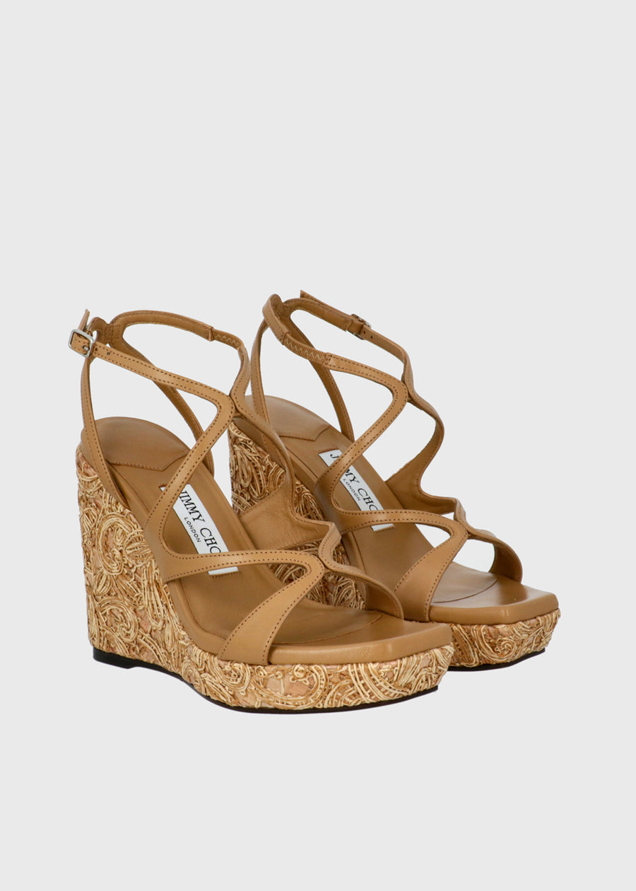 Jimmy Choo Plataformas Ayla con cuña JCH-AYLA110