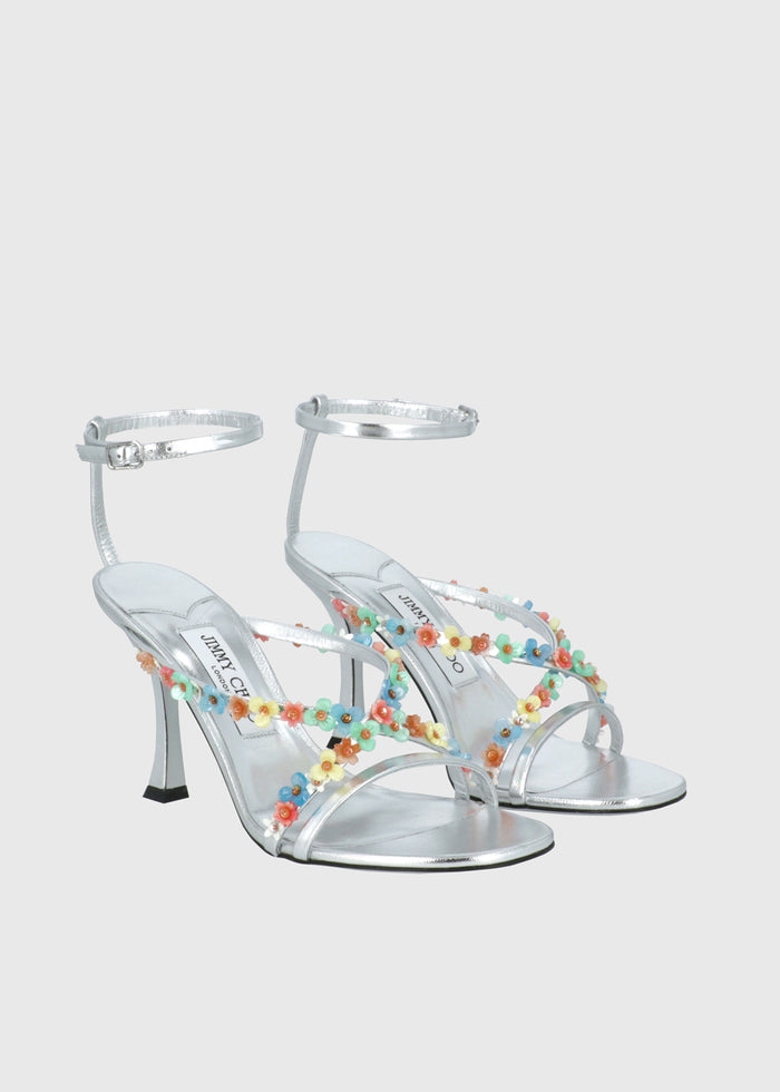 JIMMY CHOO Sandalia alta Blanche 90 JCH-BLANCHE