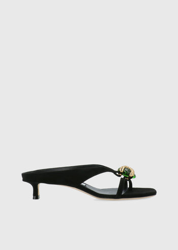 Jimmy Choo Mules Emeri Stone JCH-EMERST35