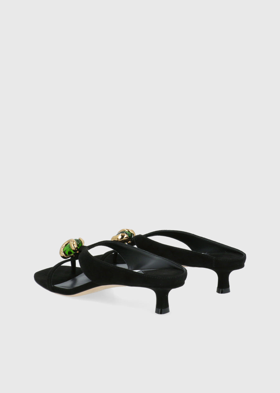 Jimmy Choo Mules Emeri Stone JCH-EMERST35