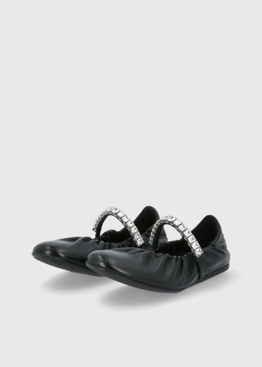Jimmy Choo Flats Jade JCH-JADEBALE