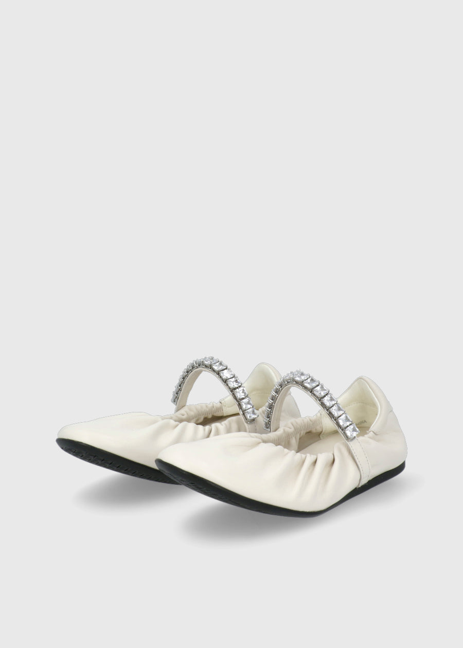 Jimmy Choo Flats Jade JCH-JADEBALE